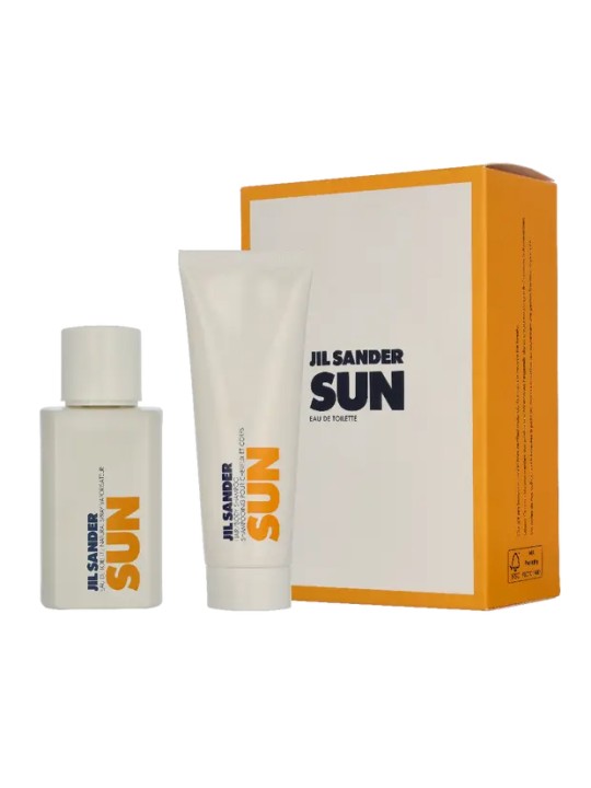 Jil Sander Sun Women Giftset eau de toilette Spray 75ml Shower Gel 75ml 50ml