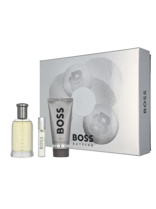 Hugo Boss Bottled Set eau de toilette Spray 100ml Shower Gel 100ml eau de toilette Spray 10ml 100ml