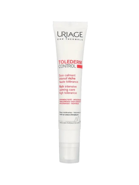Uriage Tolederm Crema Viso Lenitiva Ricca per Pelli Intolleranti Sensibili e Secche 40ml unisex