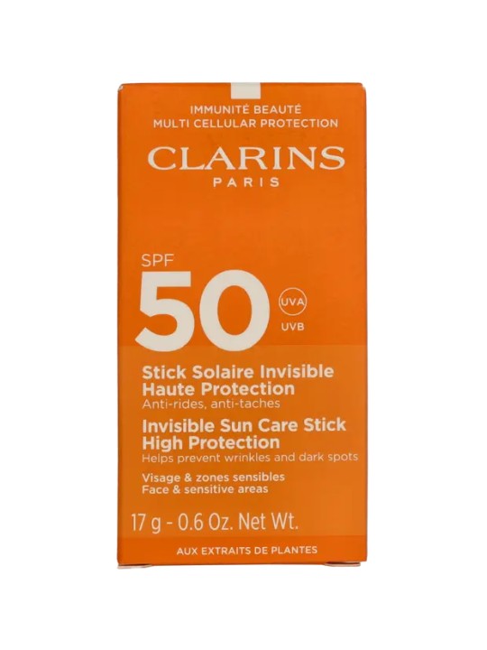 Clarins Stick invisibile SOLAR SPF50 17gr unisex