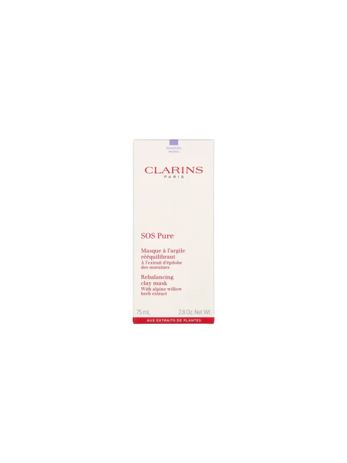 Clarins Maschera SOS Pure 75ml unisex