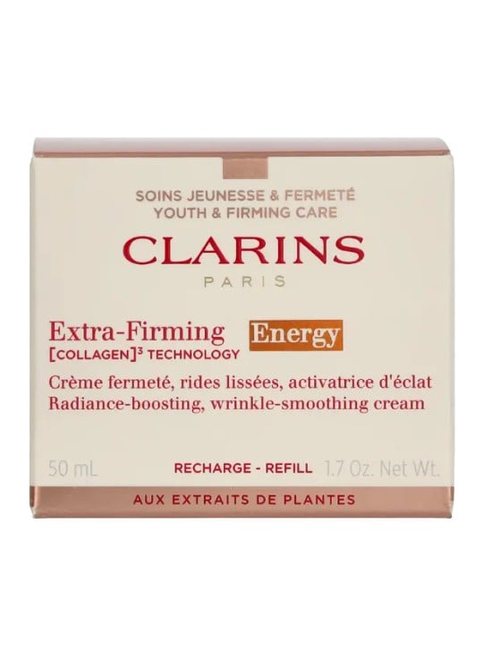 Clarins EXTRA FIRMING ENERGY crema rassodante, leviga le rughe, attiva la luminosità, ricarica da 50ml donna