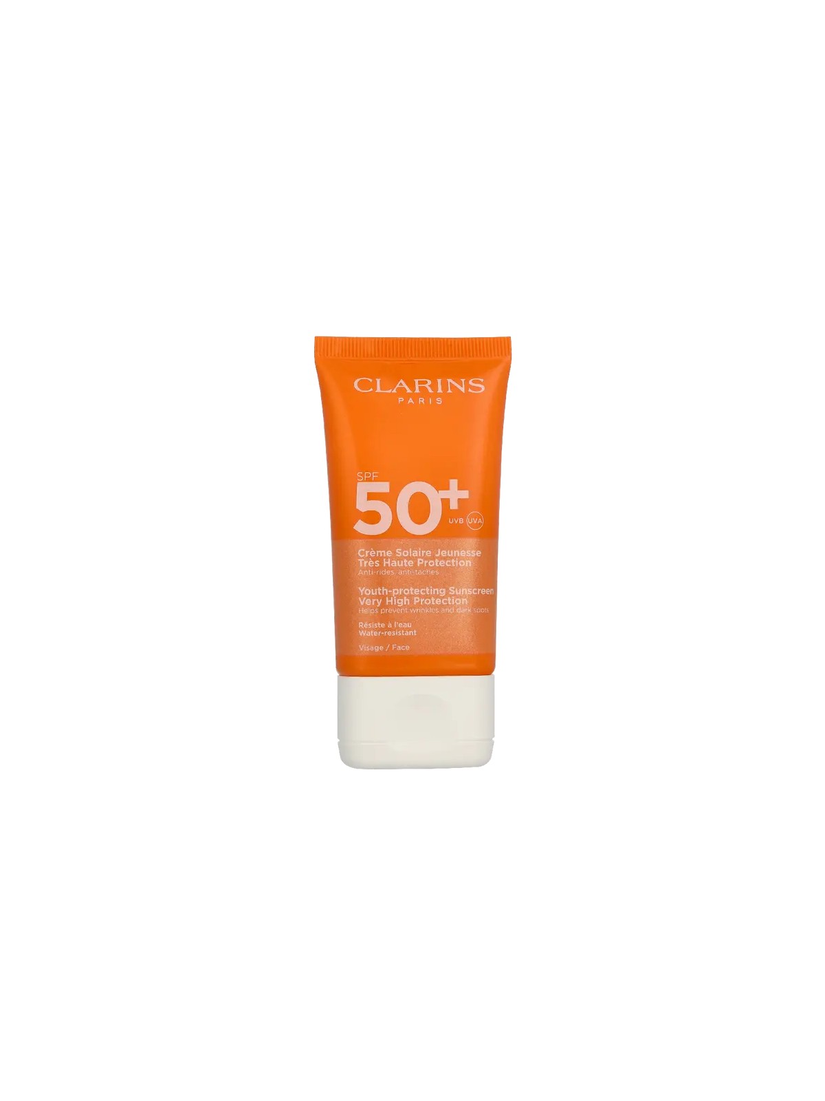 Clarins Crema viso SOLAR dry touch UVA/UVB50+ 50ml unisex
