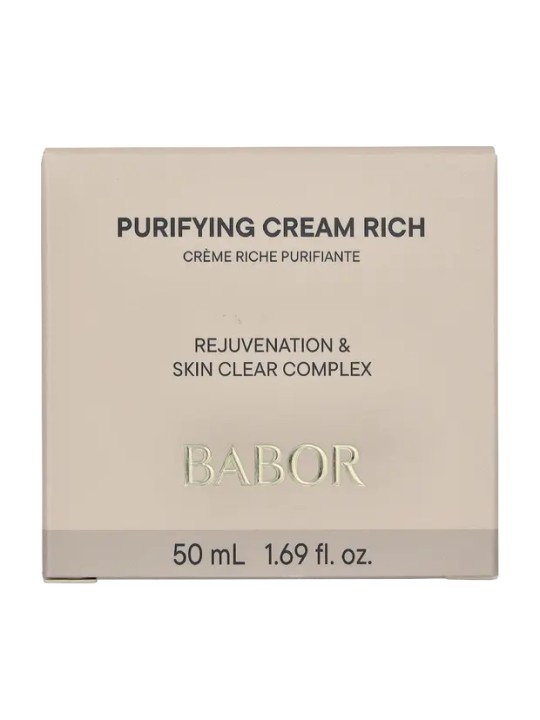 Babor Skinovage Purifying Cream Rich 100ml