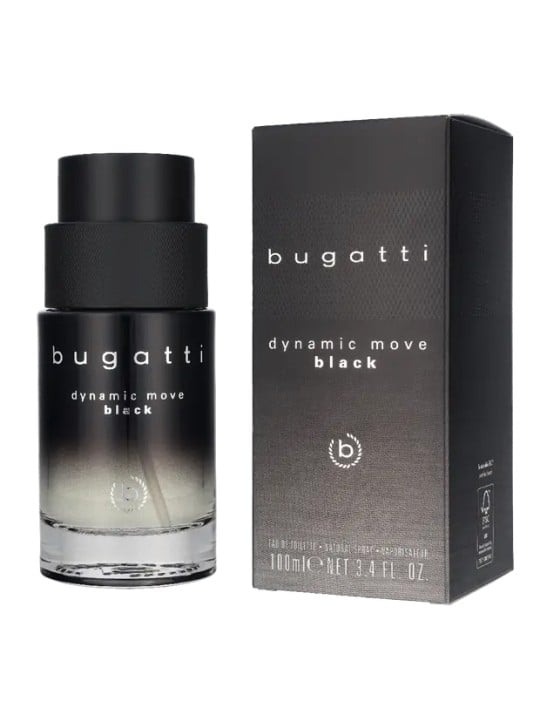 Bugatti Dynamic Move Black eau de toilette spray 100ml