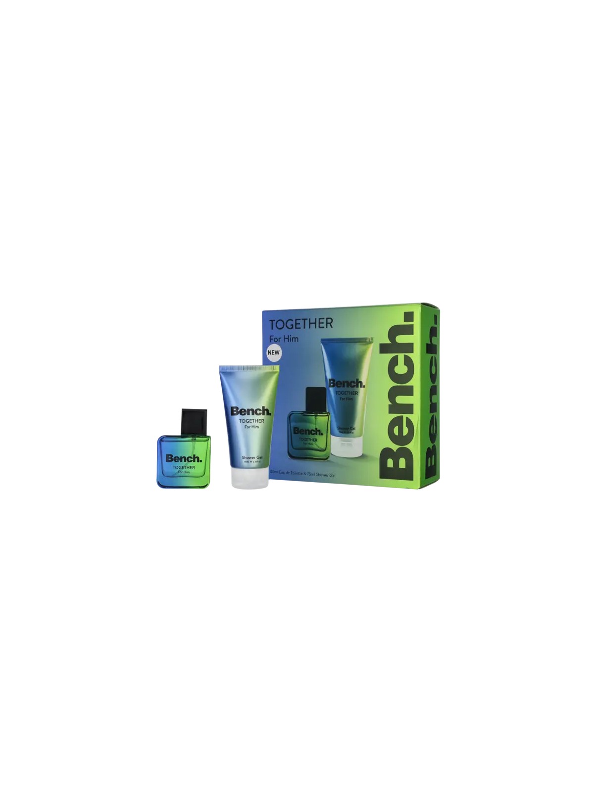 Bench Together For Him Giftset eau de toilette Spray 30ml Shower Gel 75ml 30ml