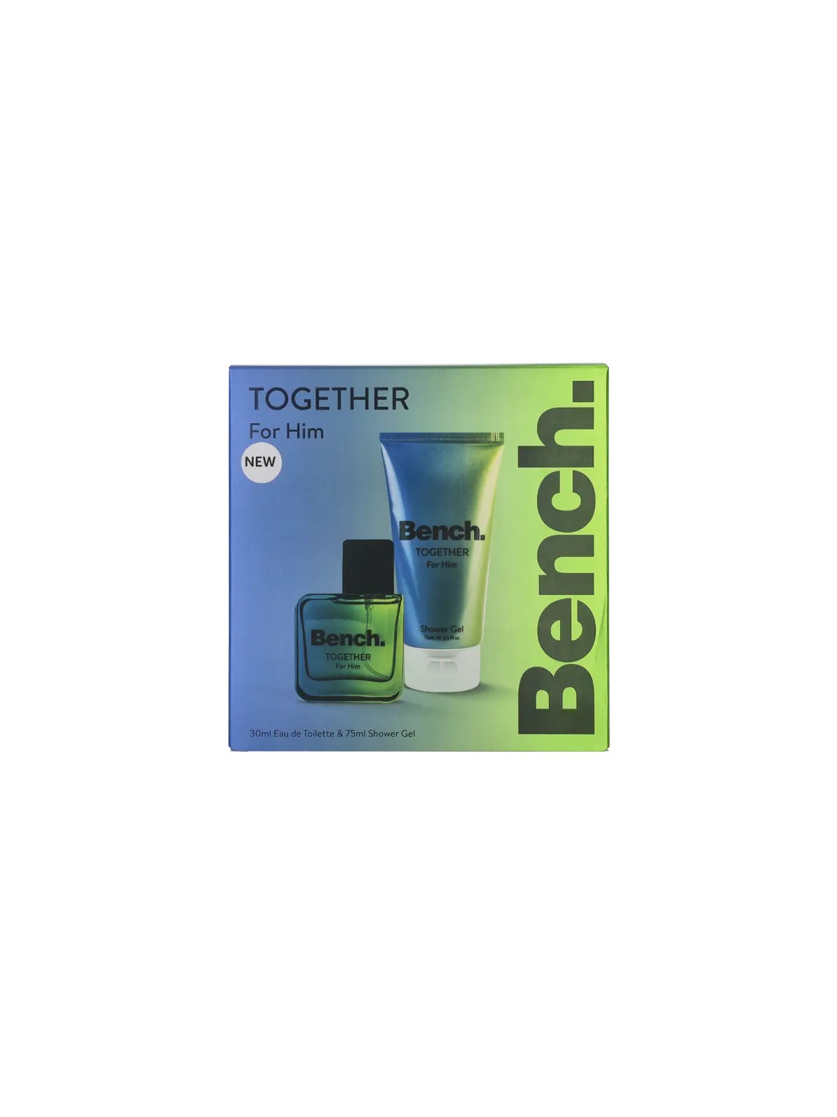 Bench Together For Him Giftset eau de toilette Spray 30ml Shower Gel 75ml 30ml