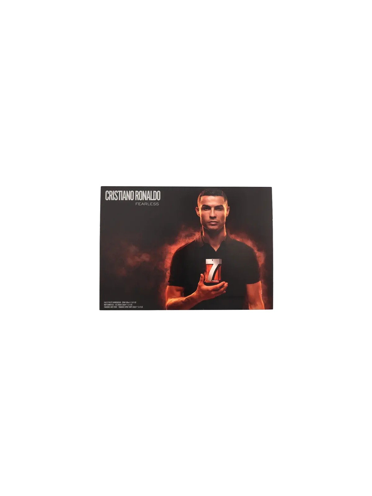Cristiano Ronaldo CR7 Fearless Giftset eau de toilette Spray 100ml Shower Gel 150ml Body Spray 150ml 185ml
