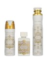 Lattafa SET Honor & Glory Badee Al Oud Eau de Parfum spray 100ml + Spray profumato 200ml + Deodorante per ambienti 300ml