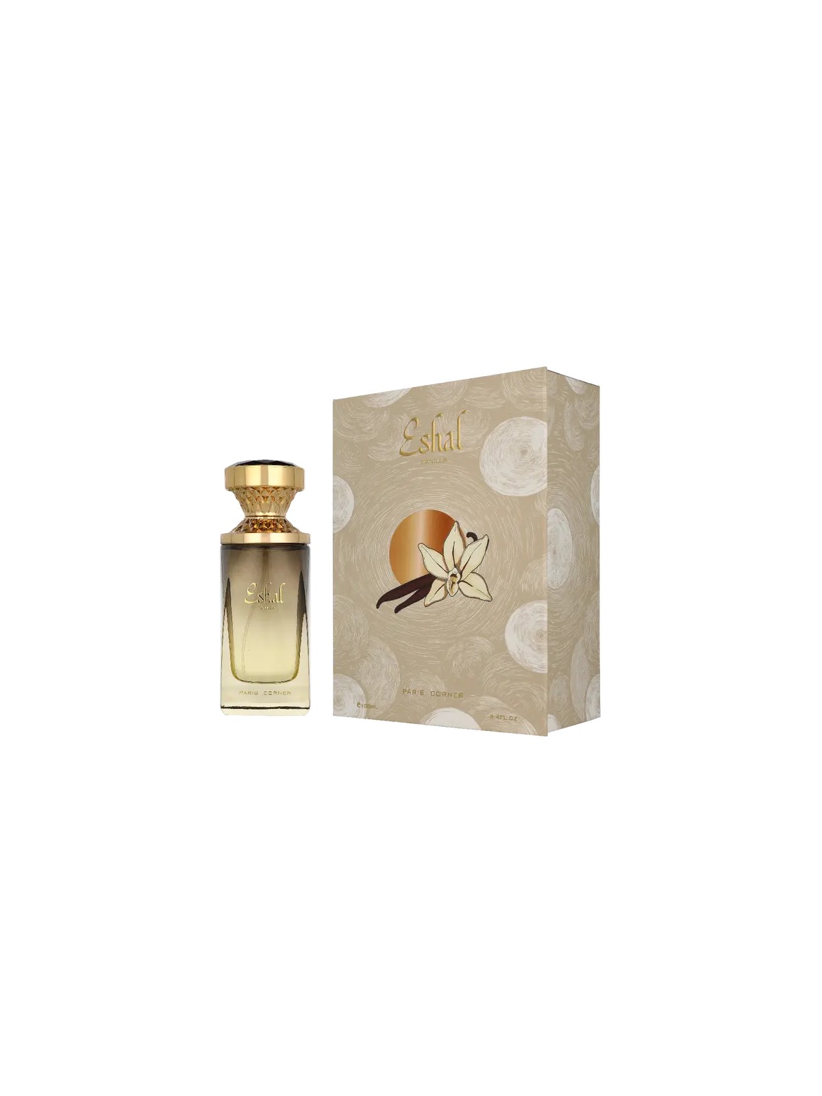 Paris Corner Eshal Vanilla Eau De Parfum 100ml donna