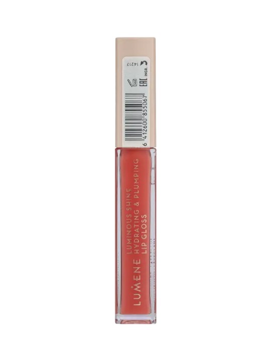 Lumene Luminous Shine Hydrating & Plumping Lip Gloss n.4 Peach Pink 6g