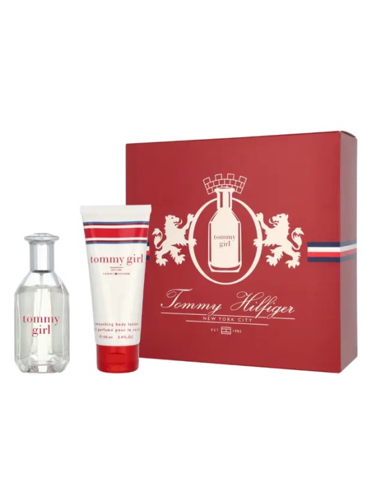 Tommy Hilfiger Tommy Girl Giftset eau de toilette Spray 50ml + Body lotion 100ml 210ml
