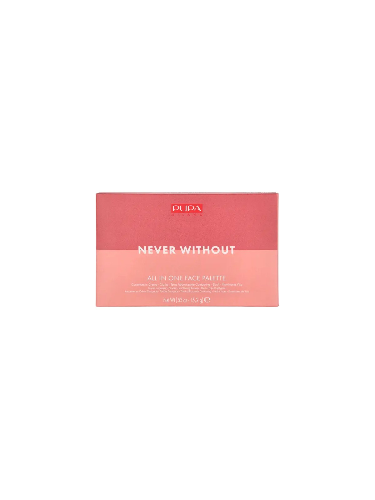 Pupa Never Without All In One Face Palette n.002 Medium 5ml