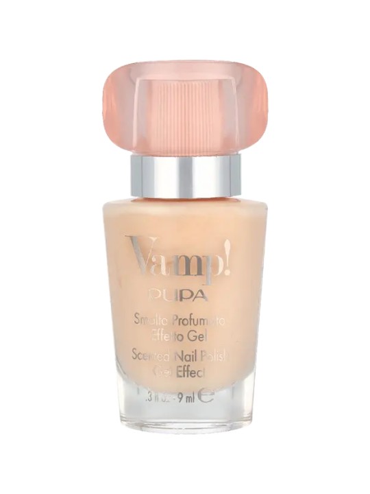 Pupa Vamp! Scented Nail Polish Gel Effect n.126 True Nude 30ml