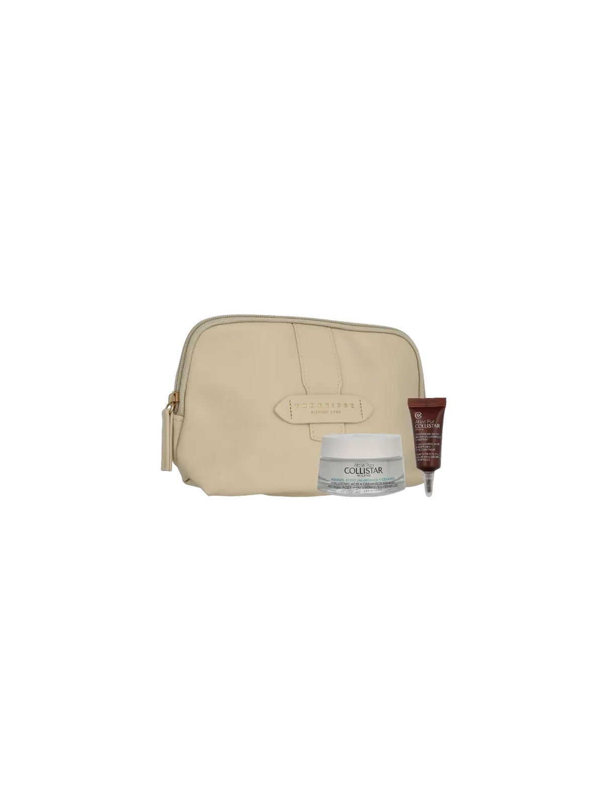 Collistar ATTIVI PURI HYALURONIC CASE 3 pz Aquagel facial 50 ml + Contorno de ojos 5 ml + Neceser 1 u unisex