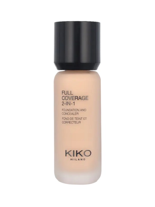 Kiko Milano Full Coverage 2 In 1 Foundation & Concealer WR01 25ml