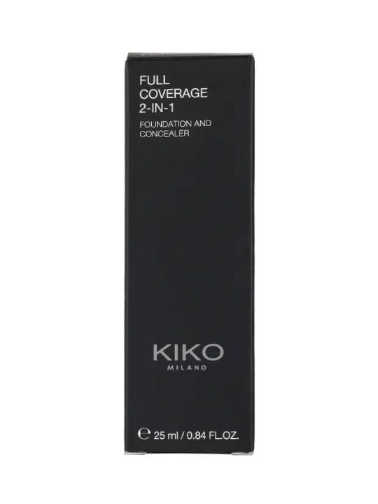 Kiko Milano Full Coverage 2 In 1 Foundation & Concealer WR01 25ml