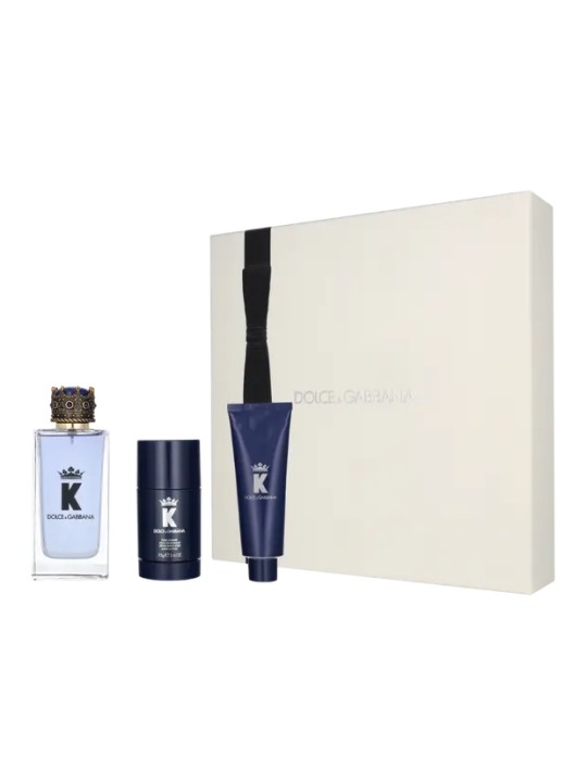 Dolce & Gabbana K Giftset eau de toilette Spray 100 ml Shower Gel 50 ml Deo Stick 75 ml 30ml