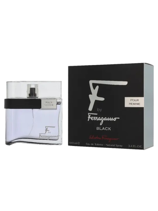 S. Ferragamo F By Ferragamo Black eau de toilette Spray 100ml
