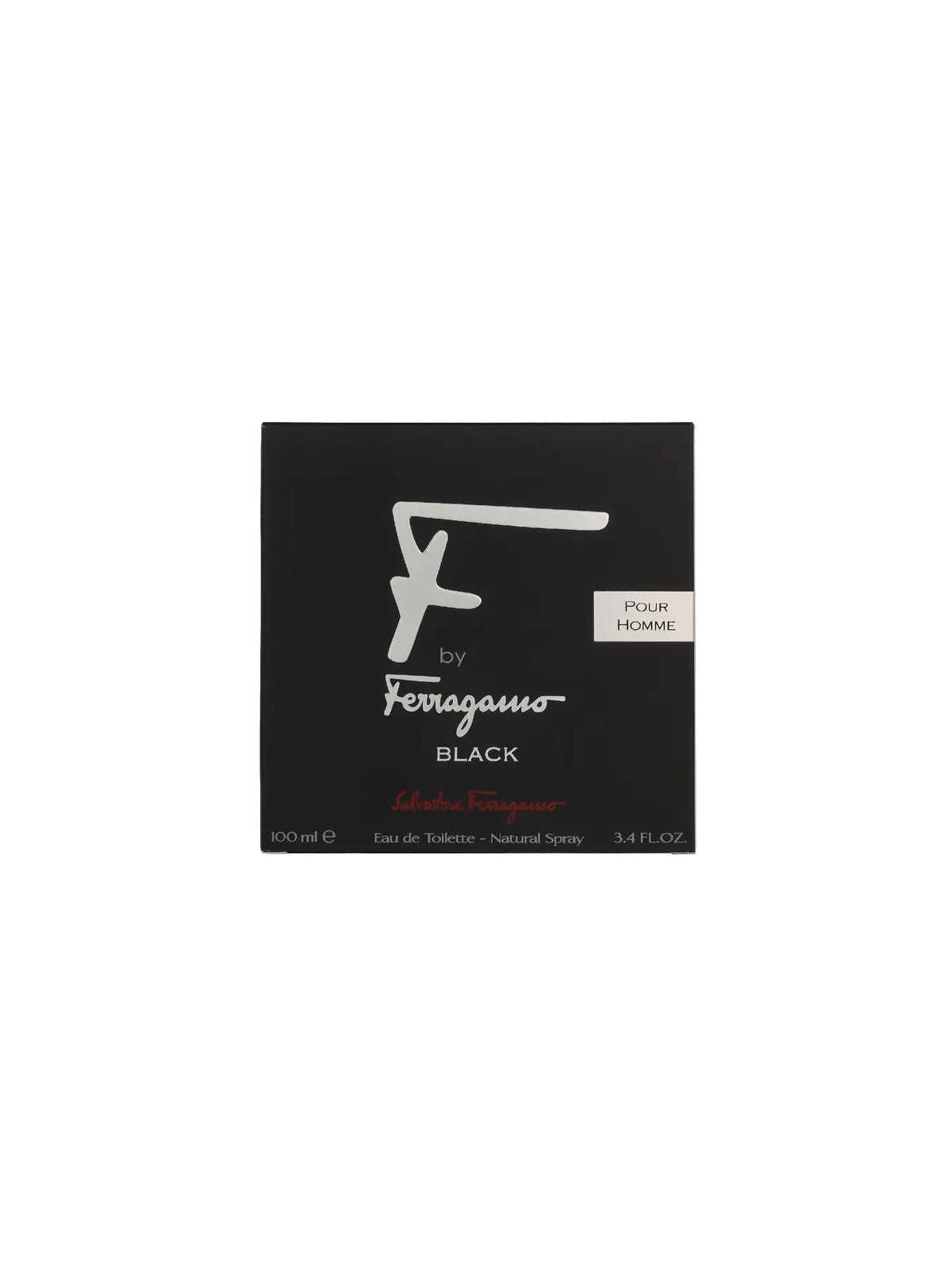 S. Ferragamo F By Ferragamo Black eau de toilette Spray 100ml