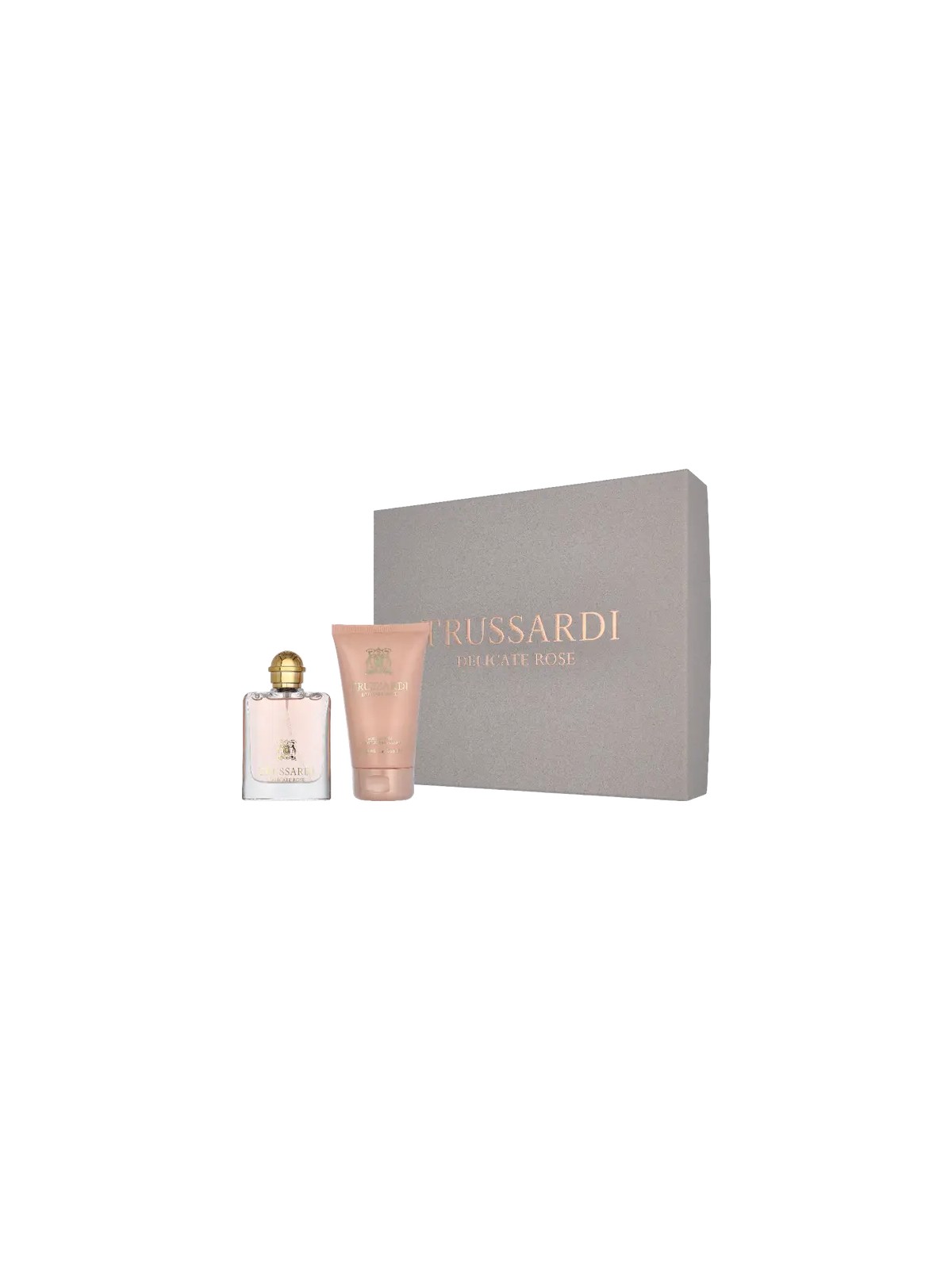 Trussardi Delicate Rose Urban Giftset eau de toilette Spray 50ml Body Lotion 100ml 100ml
