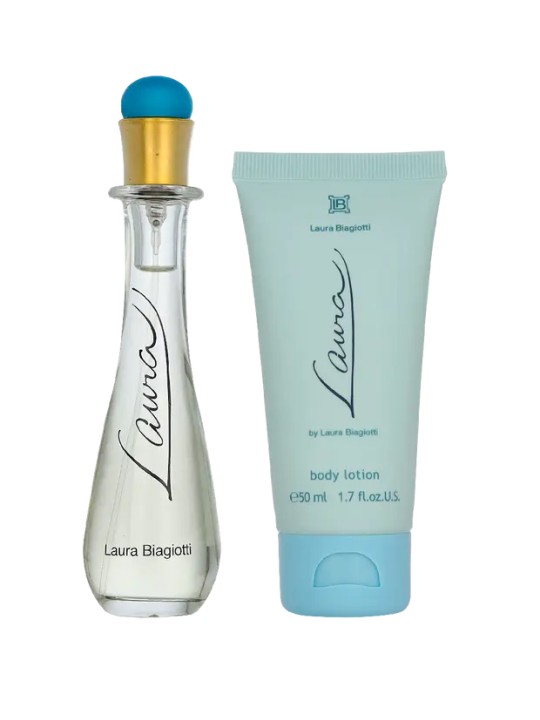 Laura Biagiotti Laura Giftset eau de toilette Spray 25ml Body Lotion 50ml 215ml