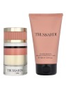 Trussardi New Feminine Contemporary Giftset eau de parfum Spray 60ml Body Emulsion 100ml 450ml