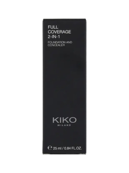 Kiko Milano Full Coverage 2 In 1 Foundation & Concealer WR30 25ml