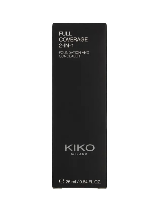 Kiko Milano Full Coverage 2 In 1 Foundation & Concealer N40 25ml