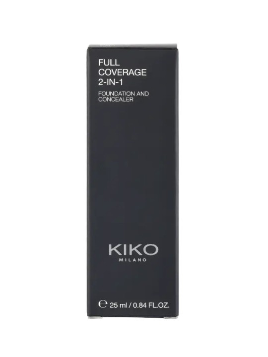 Kiko Milano Full Coverage 2 In 1 Foundation & Concealer N200 12g