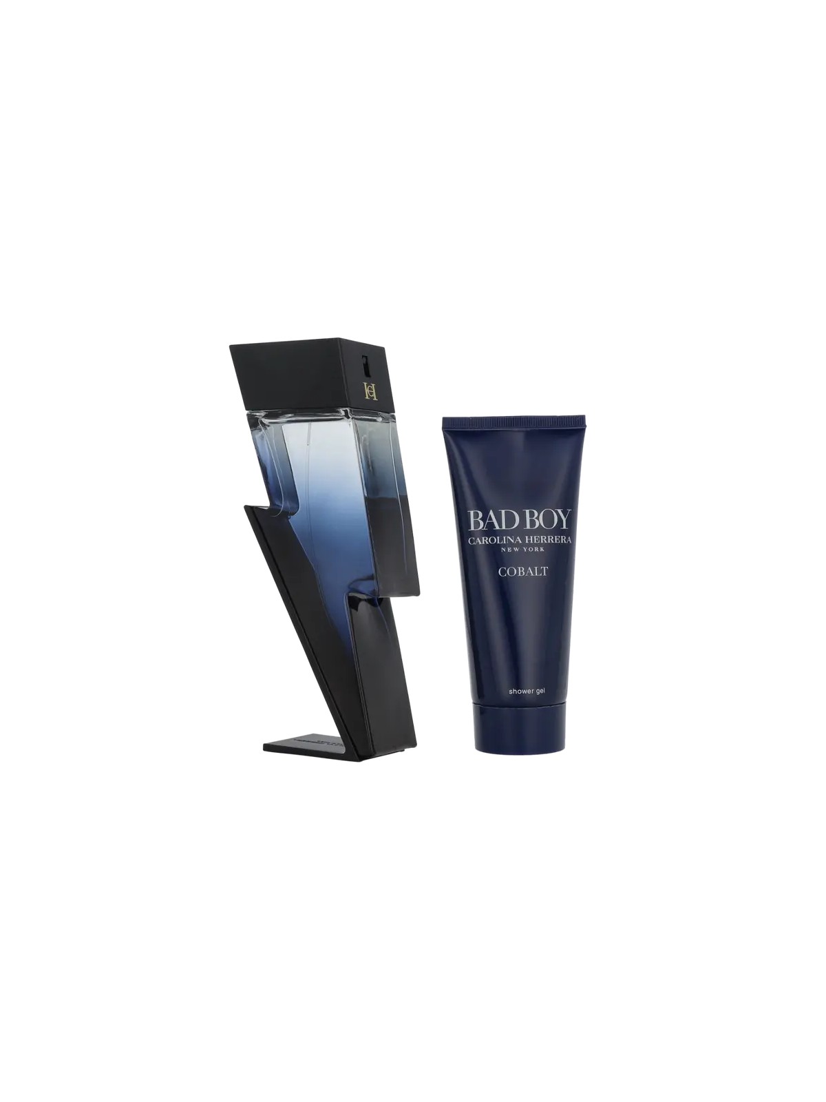 Carolina Herrera Bad Boy Cobalt Giftset eau de parfum Electrique Spray 100ml Shower Gel 100ml 18ml