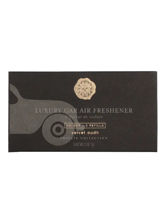 Rituals Private Collection Velvet Oudh Car Perfume Holder + Refills 2 x 3 g