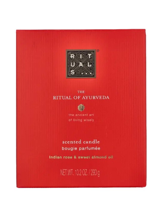 Rituals The Ritual of Ayurveda Scented Candle Indian Rose & Sweet Almond Oil 290 g