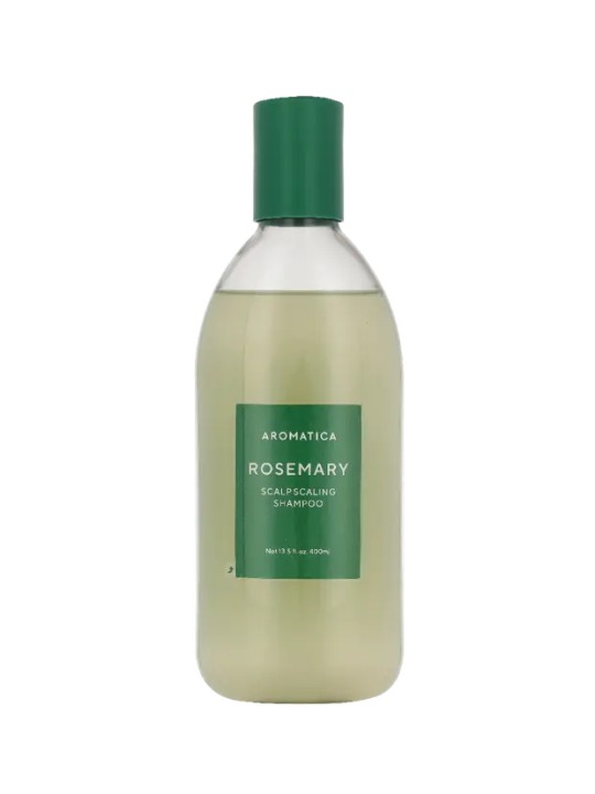 Aromatica Shampoo ridimensionamento del cuoio capelluto al rosmarino shampoo iniziale per cuoio capelluto 400ml