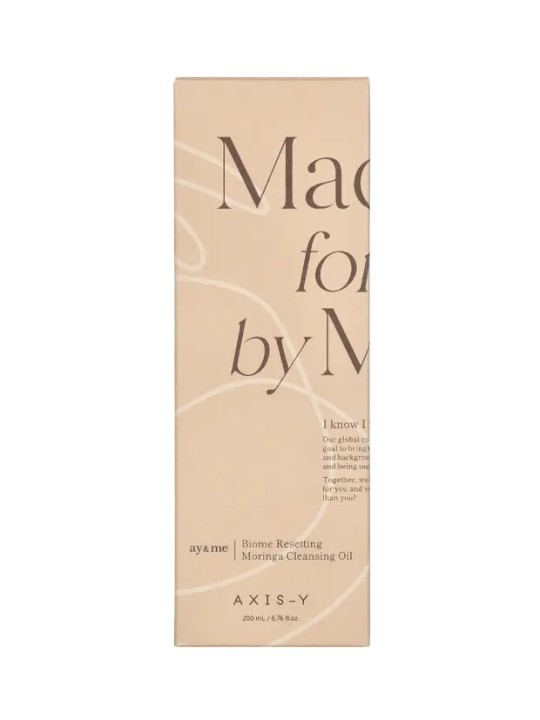 Axis-Y Biome Resetting Moringa Cleansing Oil Made For Me By Me 250ml