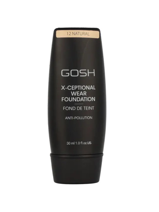 Gosh X-Ceptional Wear Foundation 12 Natural