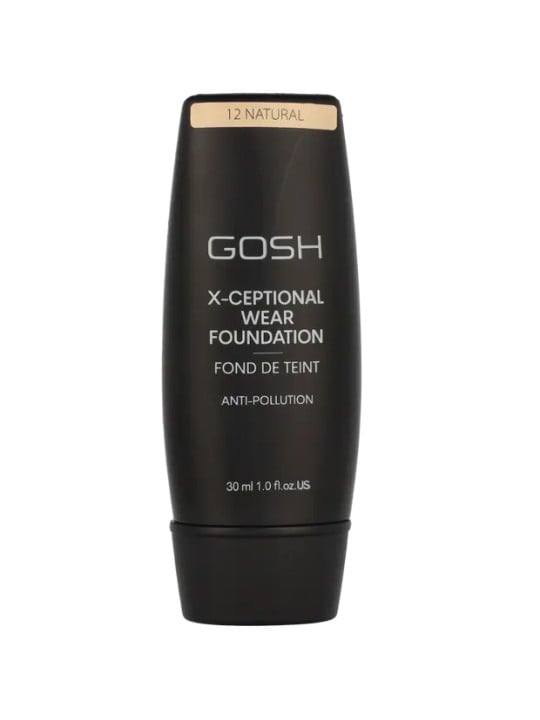 Gosh X-Ceptional Wear Foundation 12 Natural