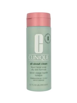 Clinique Liquid Facial Soap - Oily donna 200ml Combination Oily To Oily - All About Clean