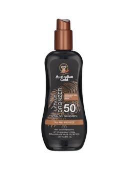 Australian Gold Spray gel solare SPF50 con autoabbronzante istantaneo 237ml unisex