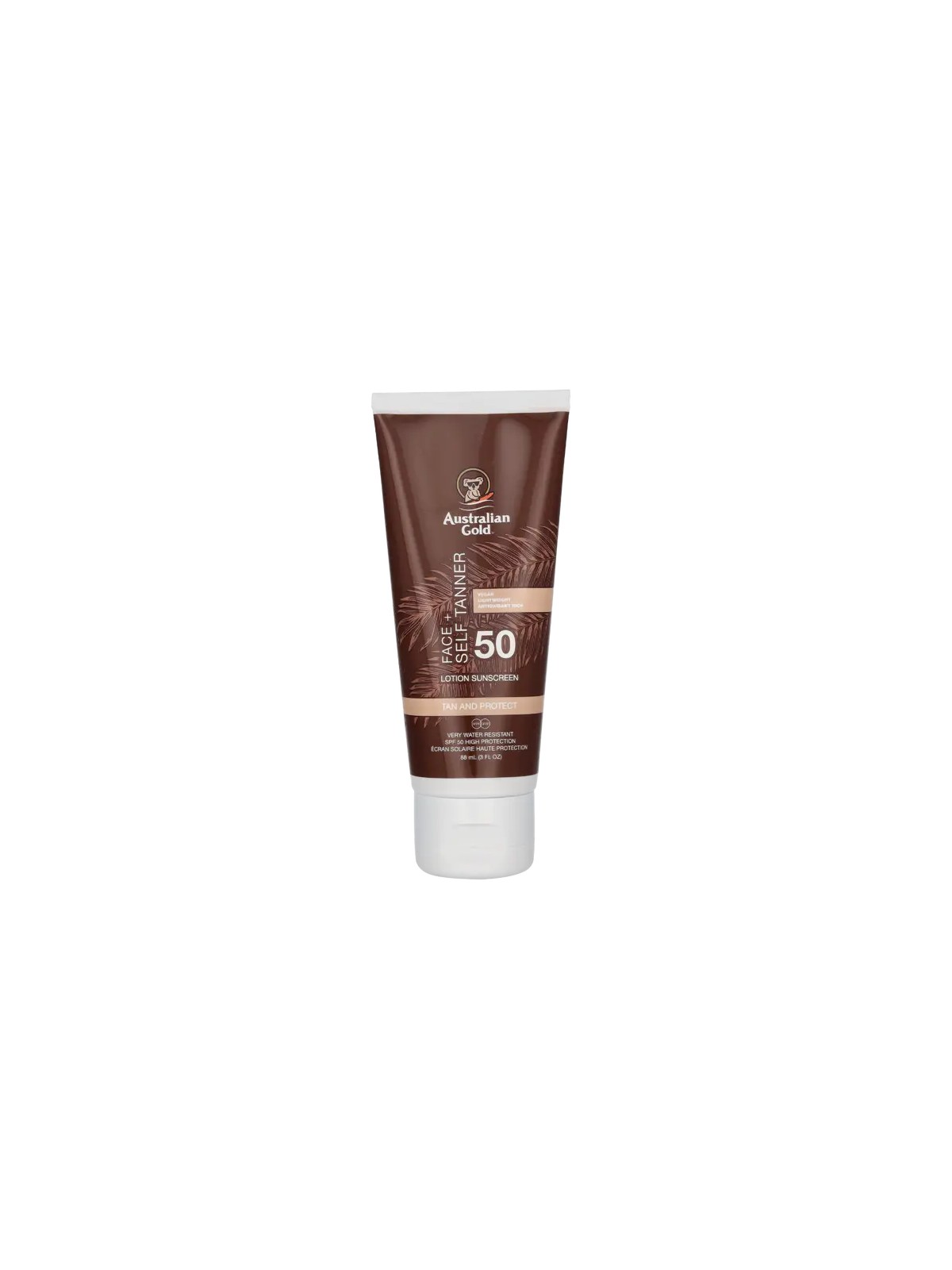 Australian Gold AUTOABBRONZANTE VISO SPF50 88ml unisex