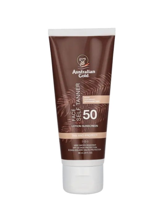 Australian Gold AUTOABBRONZANTE VISO SPF50 88ml unisex