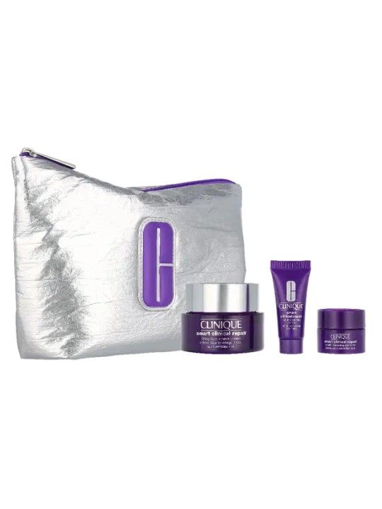 Set di creme lifting viso e collo Clinique Smart Clinical Repair - Cofanetto regalo 50ml donna