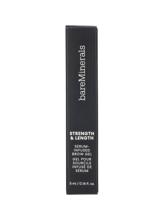 Bare Minerals STRENGTH and LENGTH sieroinfuso gel per sopracciglia Castagno 5ml