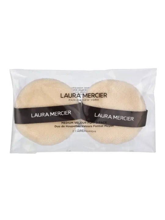 Laura Mercier Medium Velour Puff 2-Pack 1 unitï¿½ï¿½ 2pc