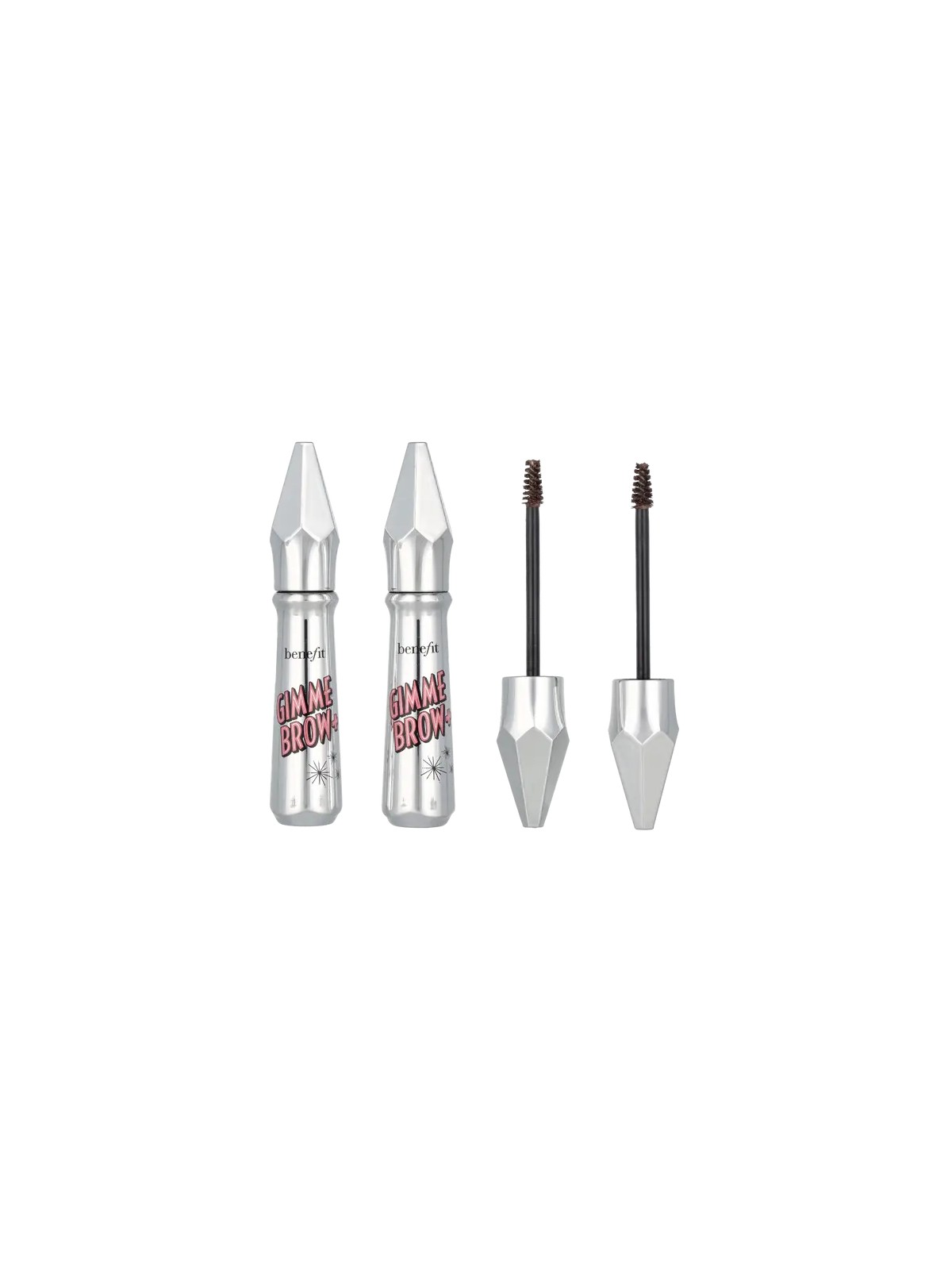 Benefit Gimme Brow & Go Brow Volumizing Fiber Gel Set donna 6g 2x3gr Gimme Brow Fiber Gel