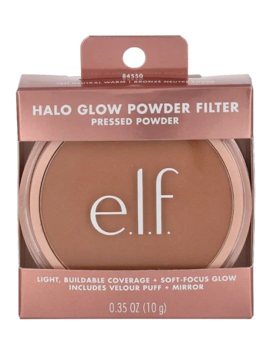 Elf Halo Glow Powder Filter Foundation Tan Neutral Warm 10g