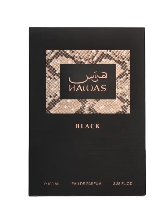 Rasasi Hawas Black Eau de Parfum Uomo 100ml