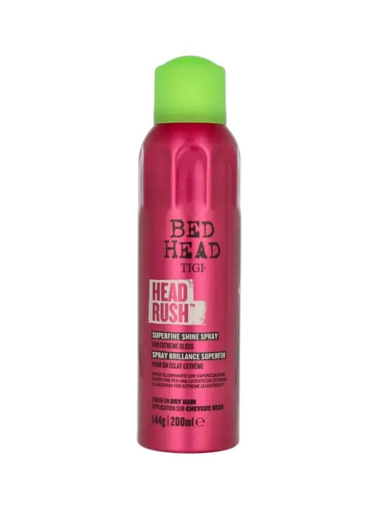Tigi Spray per la lucentezza dei capelli Bed Head Headrush Superfine Shine Spray 200ml donna Tigi www.essenzetotalstyle.com 