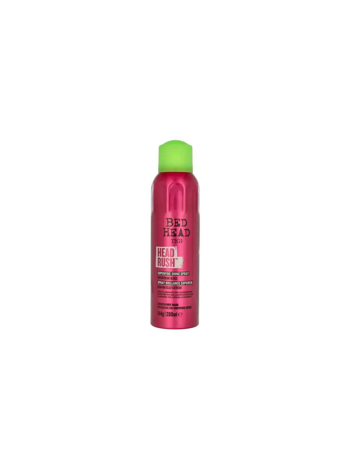 Tigi Spray per la lucentezza dei capelli Bed Head Headrush Superfine Shine Spray 200ml donna Tigi www.essenzetotalstyle.com 