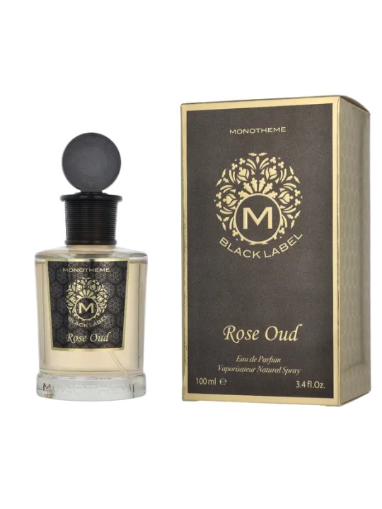 Profumo unisex Monotheme Venezia ETICHETTA NERA Rose Oud 100ml